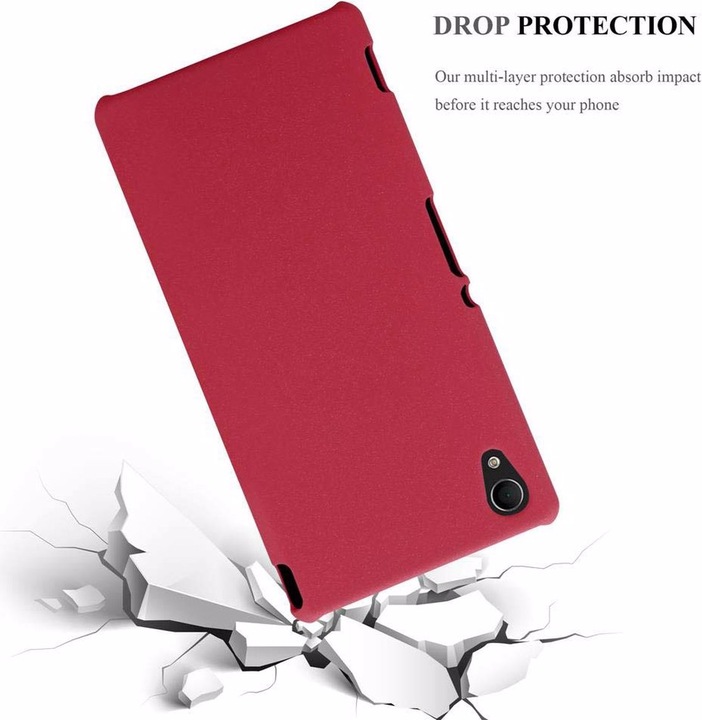 Image du produit Cadorabo Couverture rigide Frosty Cover (Sony Xperia M4 Aqua)