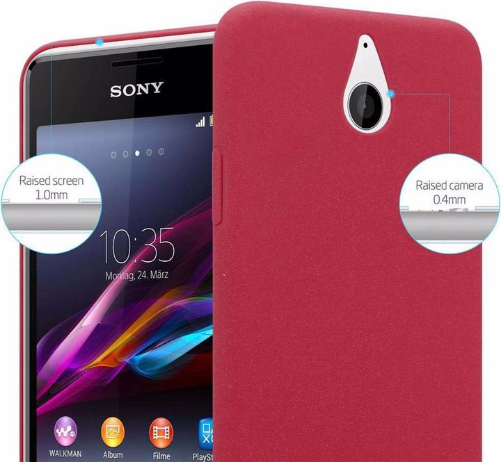 Produktbild Cadorabo Hard Cover Frosty Cover (Sony Xperia E1)