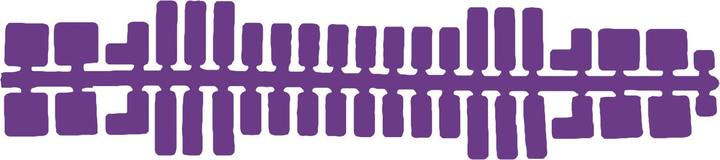 Actual product image Feuchtmann Ministeck color stripes