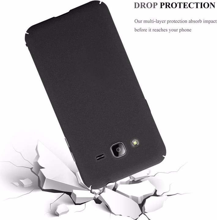 Actual product image Cadorabo Hard Cover Frosty Cover (Samsung Galaxy J3 2017 (US version))