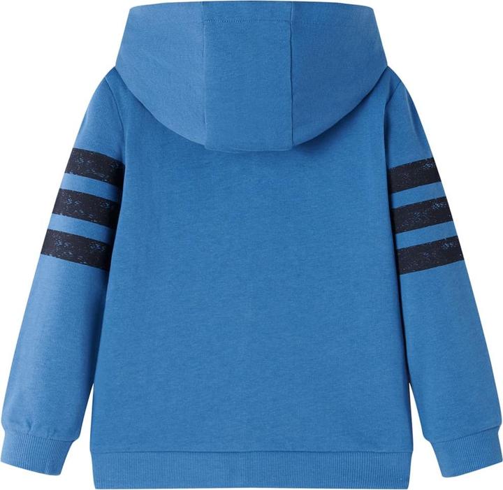 Immagine prodotto VidaXL Maglia con cappuccio per bambini blu 128,Materiale: 80 % cotone. 20 (128)