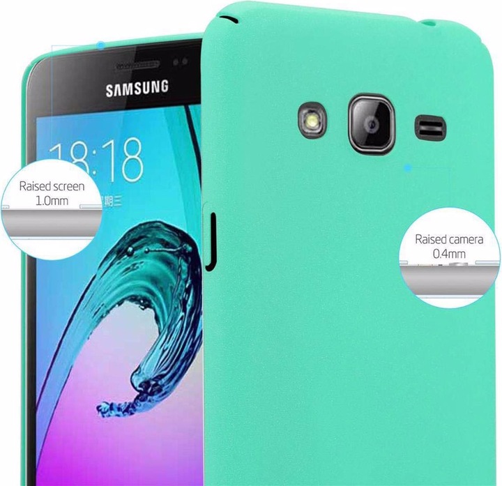 Actual product image Cadorabo Hard Cover Frosty Cover (Samsung Galaxy J3 2017 (US version))