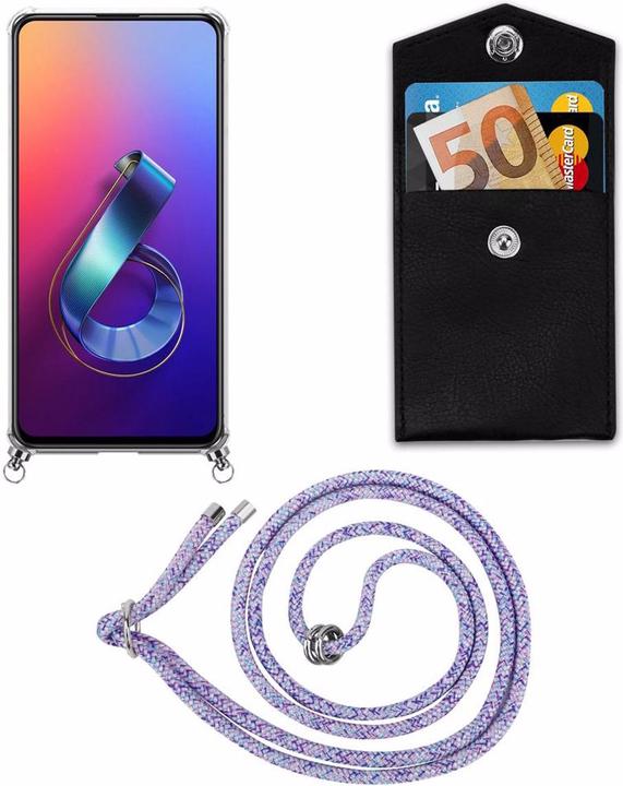 Produktbild Cadorabo TPU Handy Kette SILBER Cover