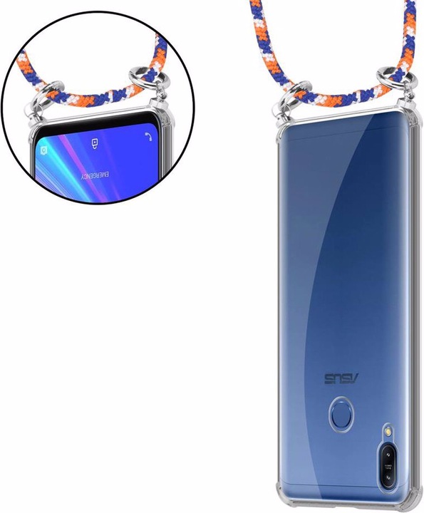 Produktbild Cadorabo TPU Handy Kette SILBER Cover