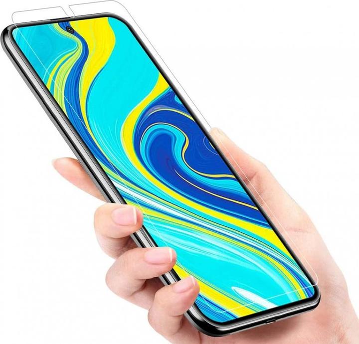 Produktbild Screenguard Xiaomi Redmi Note 9 Pro Panzerglas Schutzfolie Case Friendly Design (1 Stück, Xiaomi Redmi Note 9 Pro)