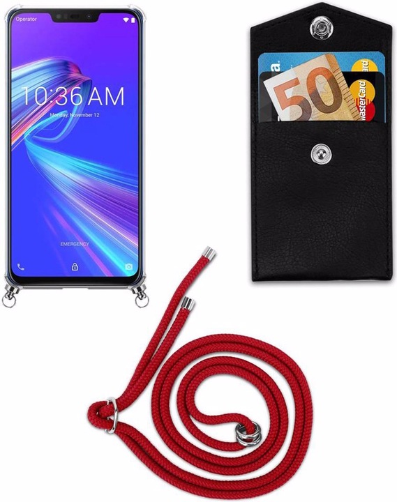 Produktbild Cadorabo TPU Handy Kette SILBER Cover