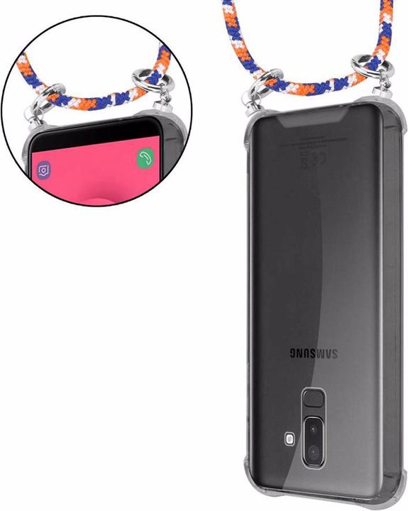 Produktbild Cadorabo TPU Handy Kette SILBER Cover