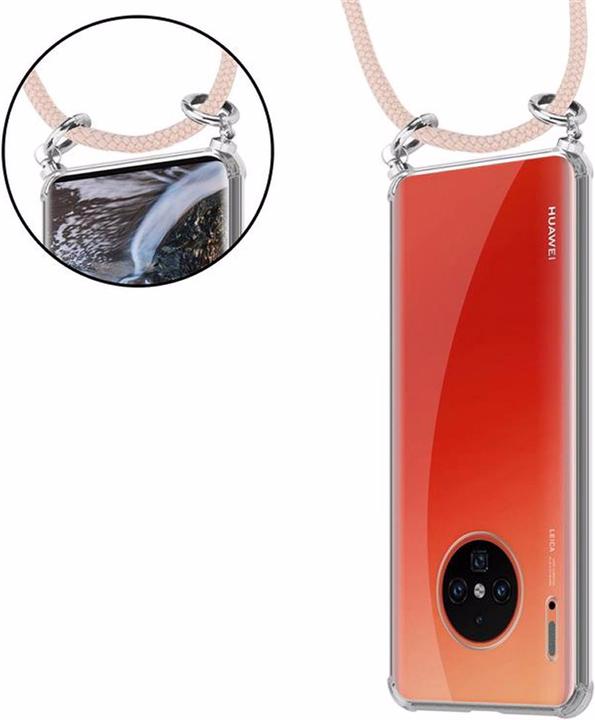 Produktbild Cadorabo TPU Handy Kette SILBER Cover