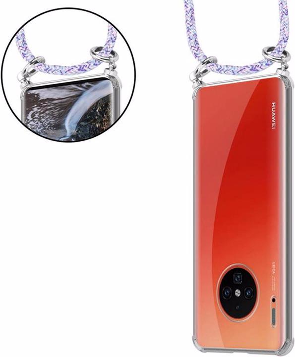 Produktbild Cadorabo TPU Handy Kette SILBER Cover