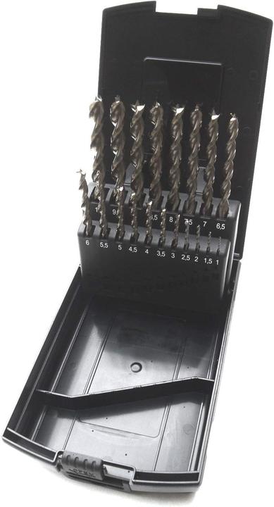 Produktbild Famag Holzspiralbohrer-Satz 19tlg. (1 mm, 1.5 mm, 10 mm, 2 mm, 2.5 mm, 3 mm, 3.5 mm, 4 mm, 4.5 mm, 5 mm, 5.5 mm, 6 mm, 6.5 mm, 7 mm, 7.5 mm, 8 mm, 8.5 mm, 9 mm, 9.5 mm)