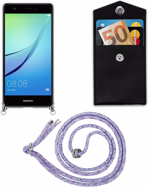 Produktbild Cadorabo TPU Handy Kette SILBER Cover