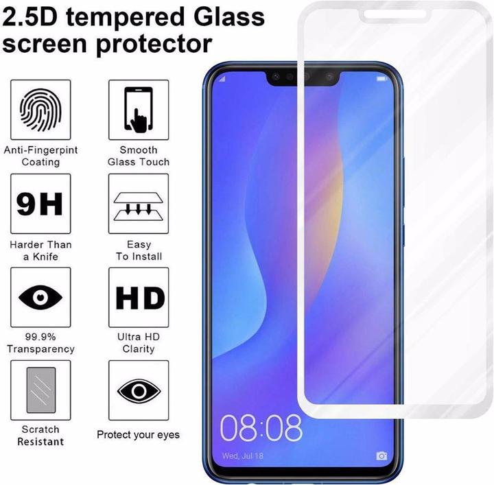 Actual product image Cadorabo Full screen display protection glass (1 Piece, Huawei P Smart Pro (2019))