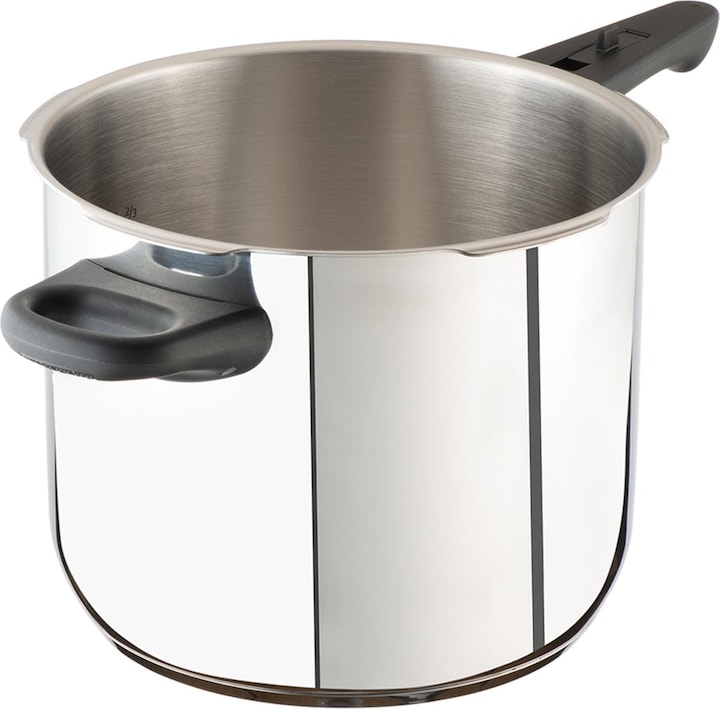 Produktbild WMF Schnellkochtopf Unterteil 4,5l ohne Deckel Perfect Induktion Edelstahl 18/10 (22 cm, Dampfkochtopf, Edelstahl)
