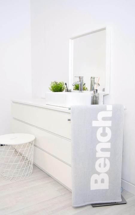 Produktbild Herding Strandtuch Bench Hellgrau (80 x 80 cm)