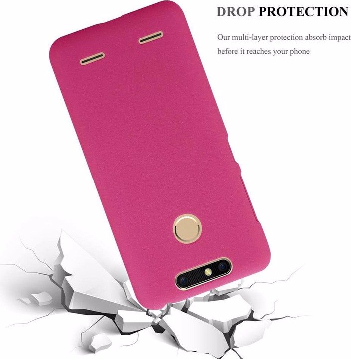 Actual product image Cadorabo Hard Cover Frosty Cover (ZTE Blade V8 Mini)