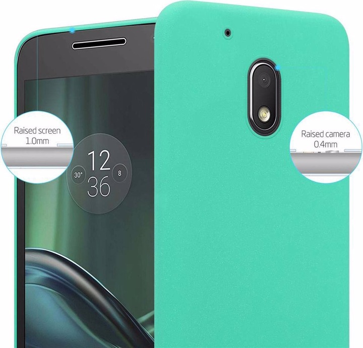 Image du produit Cadorabo Couverture rigide Frosty Cover (Motorola Moto Z Play)