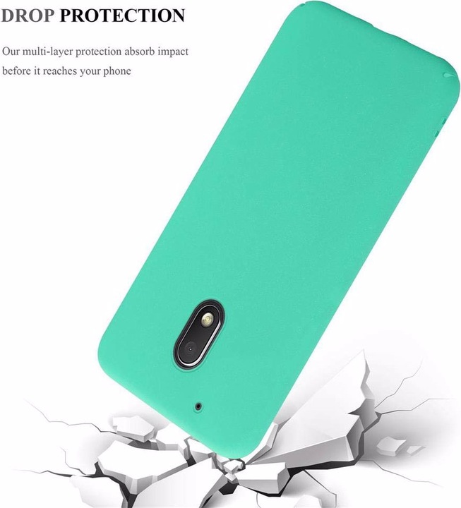 Image du produit Cadorabo Couverture rigide Frosty Cover (Motorola Moto Z Play)