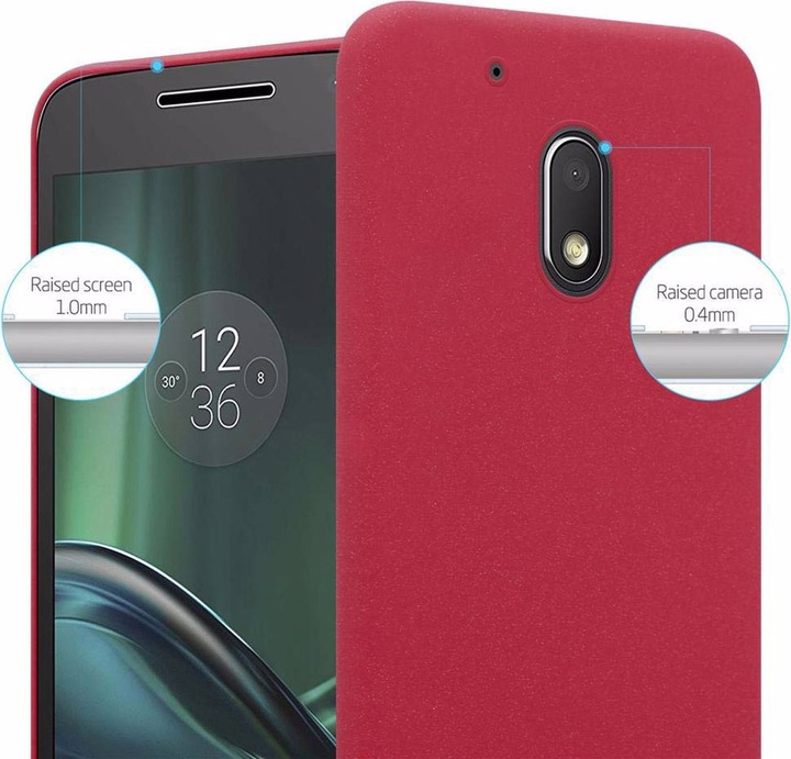 Image du produit Cadorabo Couverture rigide Frosty Cover (Motorola Moto Z Play)