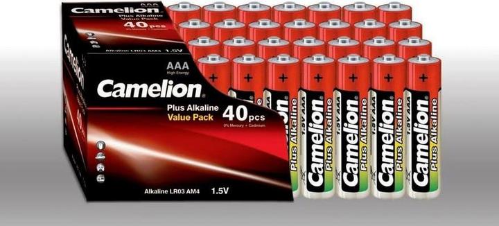 Actual product image Camelion Micro (AAA) battery alkaline ma (40 pcs., AAA, 1250 mAh)