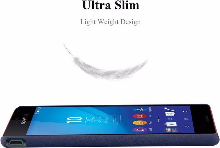 Actual product image Cadorabo Hard Cover Frosty Cover (Sony Xperia M4 Aqua)