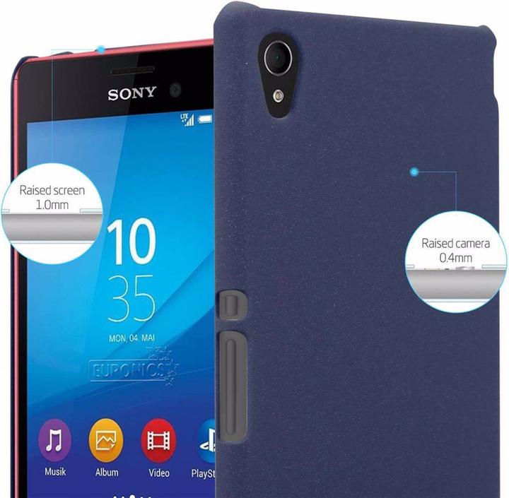 Actual product image Cadorabo Hard Cover Frosty Cover (Sony Xperia M4 Aqua)