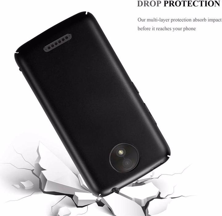 Image du produit Cadorabo Hard Cover Couverture métallique mate (Motorola Moto C Plus)