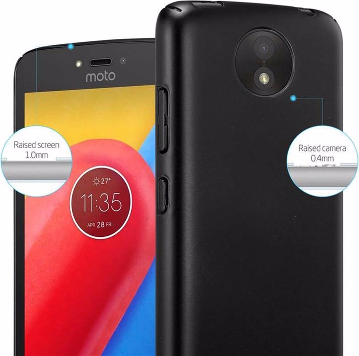Produktbild Cadorabo Hard Cover Matt Metall Cover (Motorola Moto C Plus)