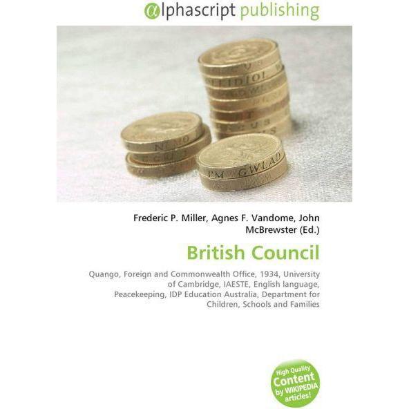 British Council, Fachbücher von Agnes F. Vandome, John McBrewster, Frederic P. Miller
