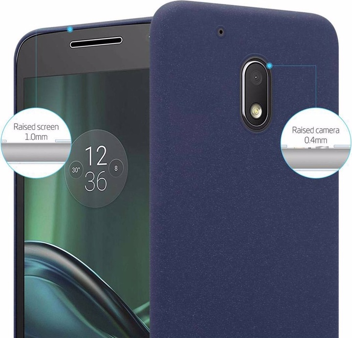 Produktbild Cadorabo Hard Cover Frosty Cover (Motorola Moto Z Play)
