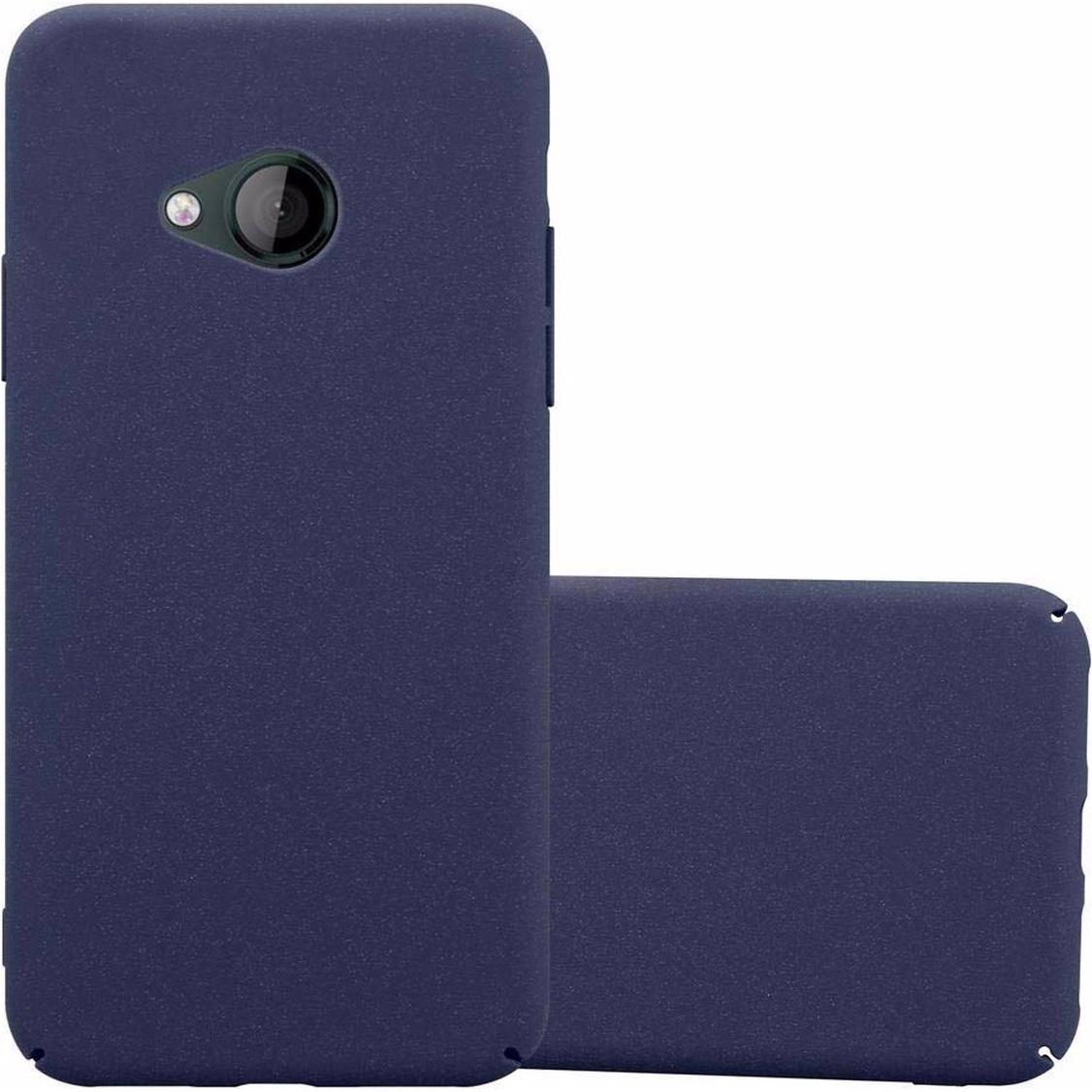 Cadorabo Hard Cover Frosty Cover (HTC U Play), Smartphone Hülle, Blau