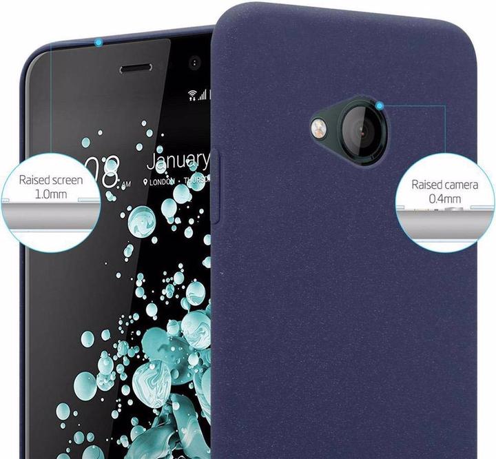 Actual product image Cadorabo Hard Cover Frosty Cover (HTC U Play)