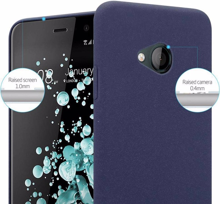 Image du produit Cadorabo Couverture rigide Frosty Cover (HTC U Play)
