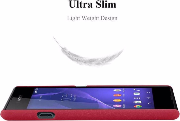 Image du produit Cadorabo Couverture rigide Frosty Cover (Sony Xperia E3)