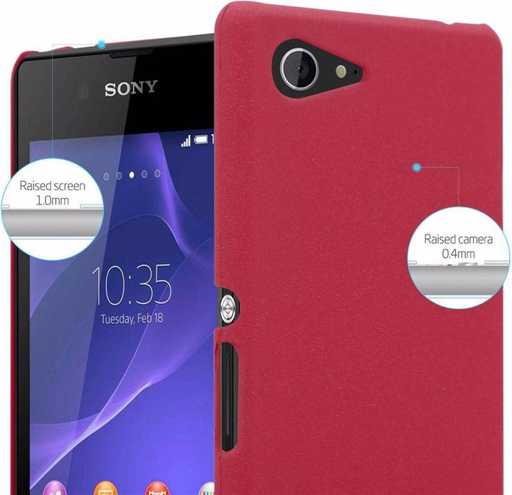 Image du produit Cadorabo Couverture rigide Frosty Cover (Sony Xperia E3)
