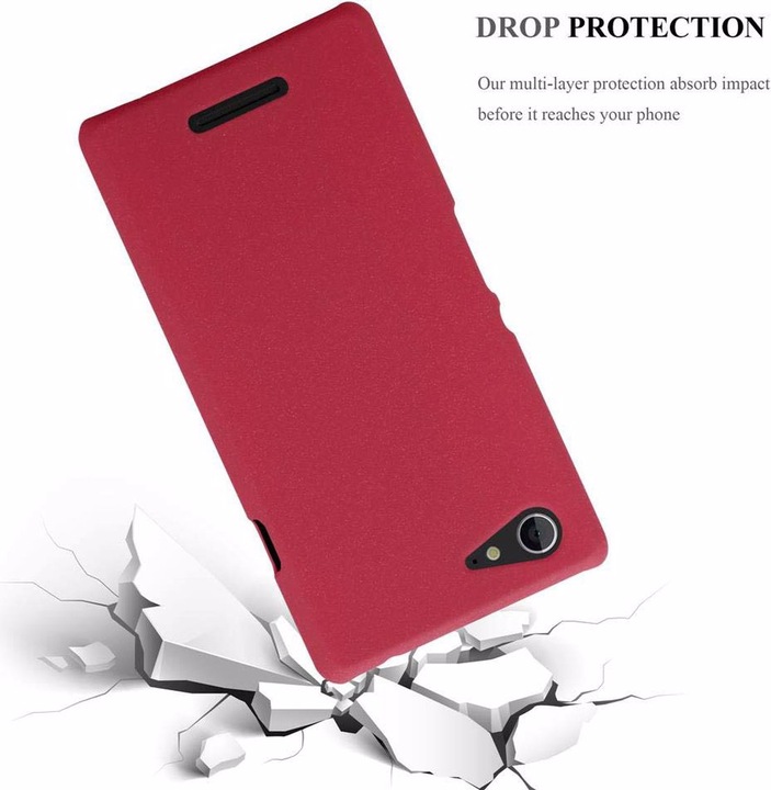 Image du produit Cadorabo Couverture rigide Frosty Cover (Sony Xperia E3)