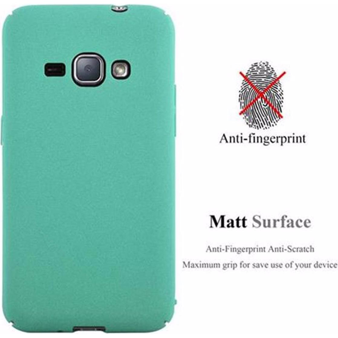 Thumbnail - Cadorabo Hard Cover Frosty Cover (Samsung Galaxy J1 (2016)), Smartphone Hülle, Grün