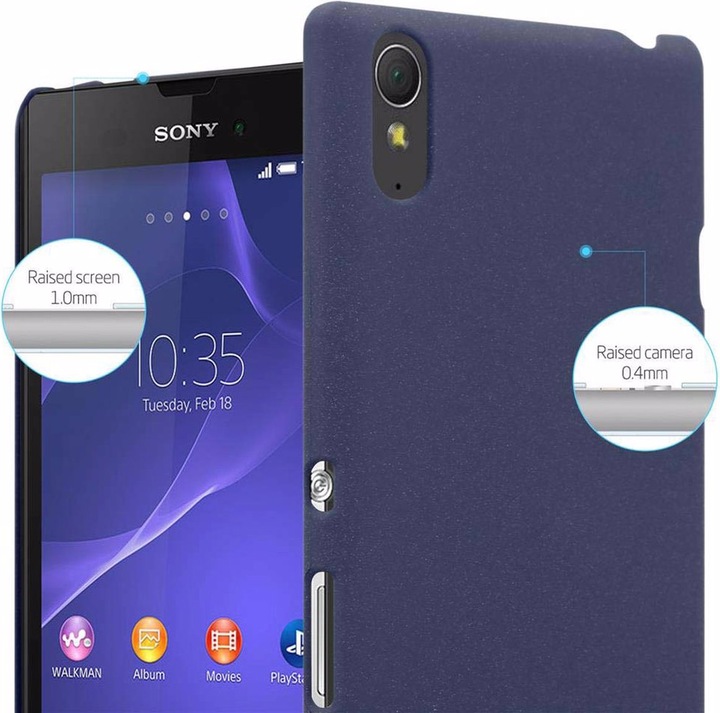 Produktbild Cadorabo Hard Cover Frosty Cover (Sony Xperia T3)
