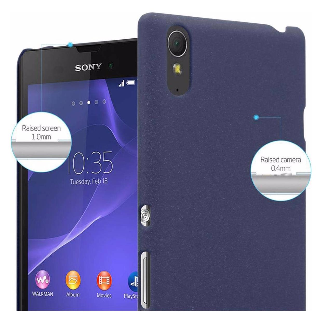 Custodia Cadorabo Per Sony Xperia T3: Cover Rigida Frosty Verde, Sottile E Antiurto Con Bordi Rialzati - 2