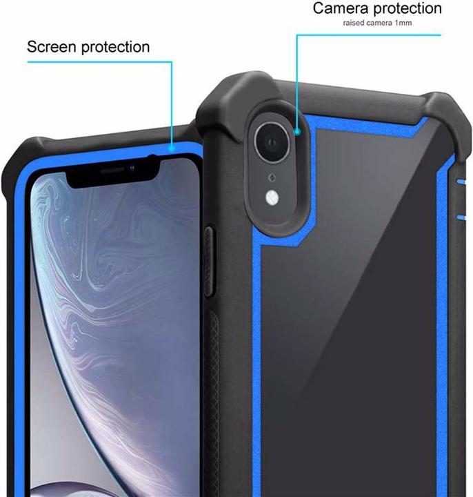Immagine prodotto Cadorabo Copertura acrilica ibrida 2 in 1 (Apple iPhone XR)