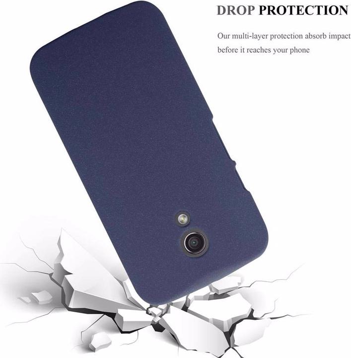 Actual product image Cadorabo Hard Cover Frosty Cover (Motorola Moto Z2)