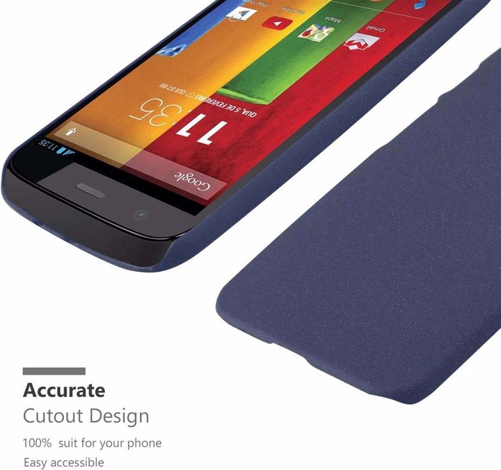 Image du produit Cadorabo Couverture rigide Frosty Cover (Motorola Moto Z2)