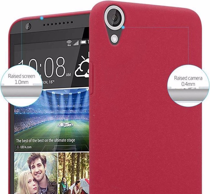 Image du produit Cadorabo Couverture rigide Frosty Cover (HTC Desire 820)