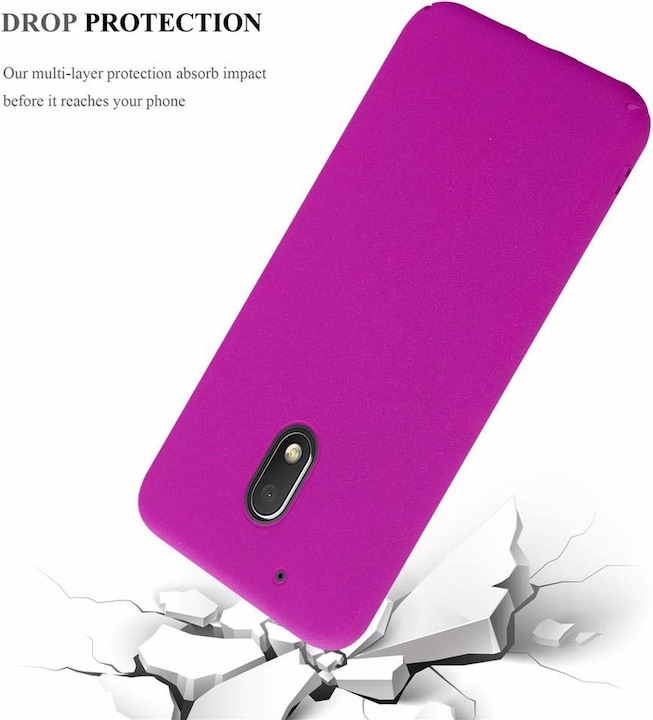 Actual product image Cadorabo Hard Cover Frosty Cover (Motorola Moto Z Play)