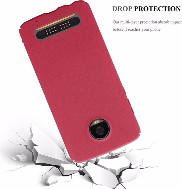 Image du produit Cadorabo Couverture rigide Frosty Cover (Motorola Moto Z2 Play, Motorola Moto Z2 Force)