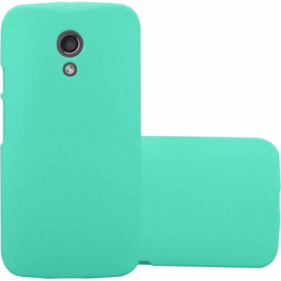 Cadorabo Hard Cover Frosty Cover (Motorola Moto Z2), Smartphone Hülle, Grün