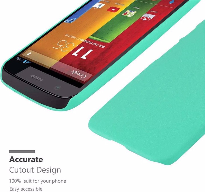 Image du produit Cadorabo Couverture rigide Frosty Cover (Motorola Moto Z2)