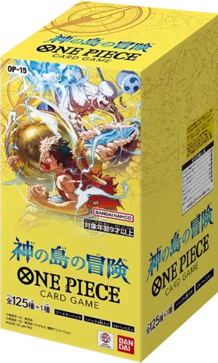 Bandai One Piece Card Game Adventure on the Island of the Gods OP-15 - 24 Packs (Japanese, Booster display)