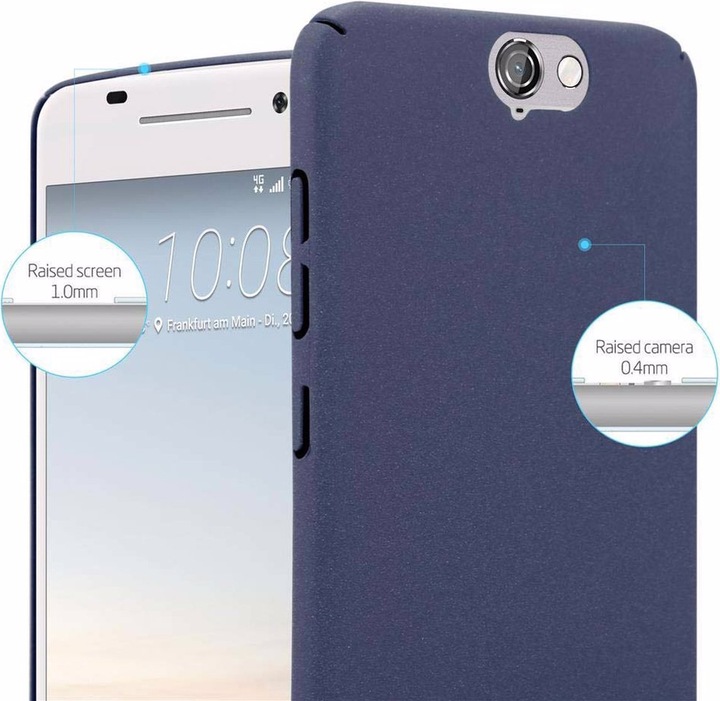 Image du produit Cadorabo Couverture rigide Frosty Cover (HTC One A9)