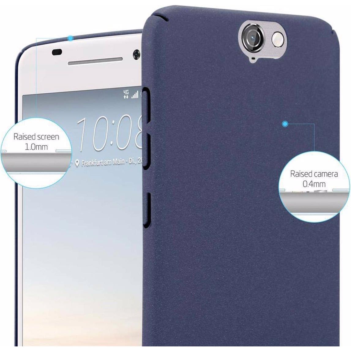 Thumbnail - Cadorabo Hard Cover Frosty Cover (HTC One A9), Smartphone Hülle, Blau