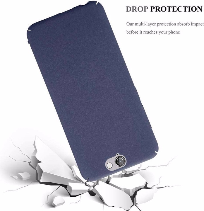 Image du produit Cadorabo Couverture rigide Frosty Cover (HTC One A9)